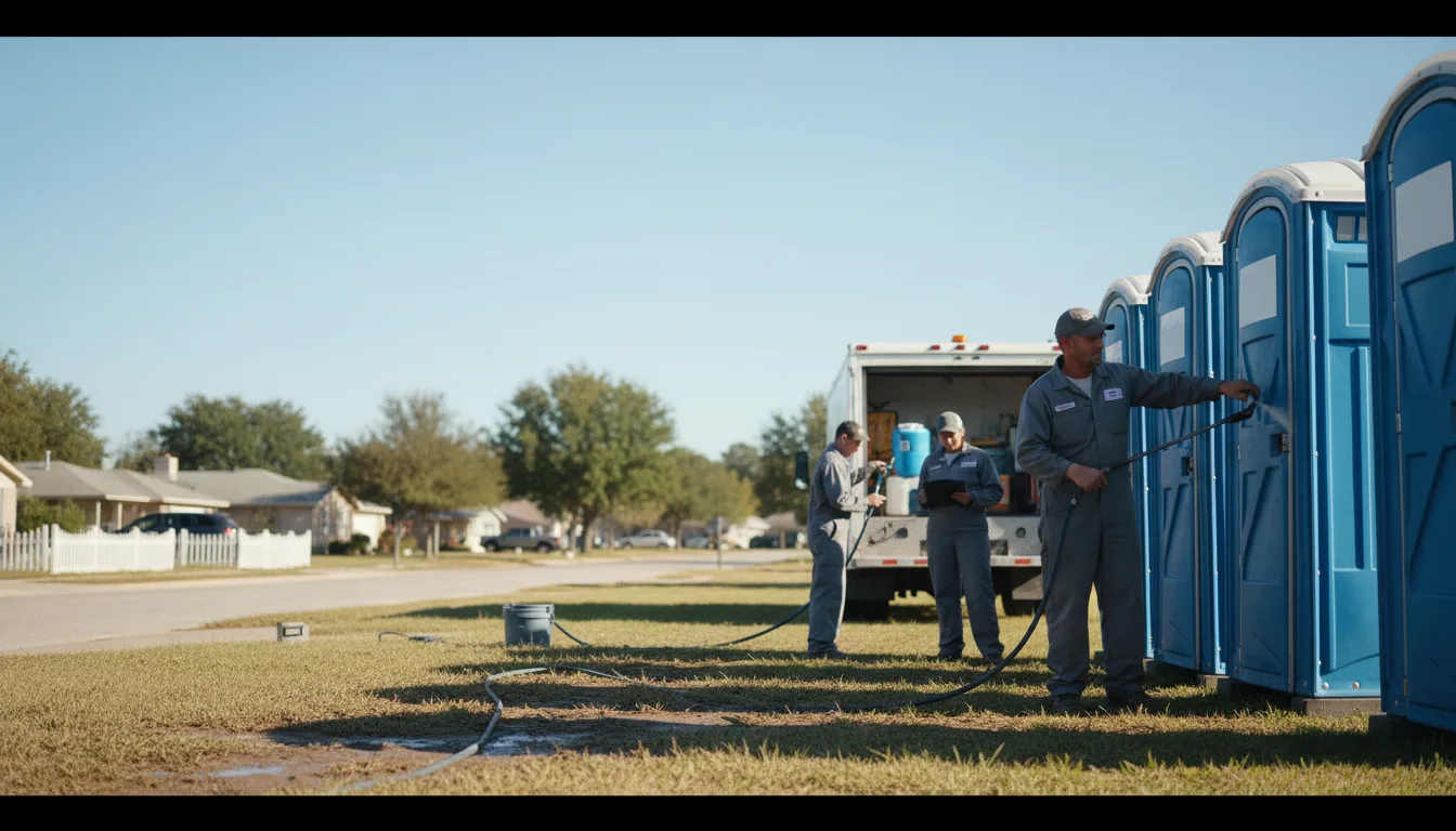 Long-Term Portable Toilet Rental in Wilton, AR near me